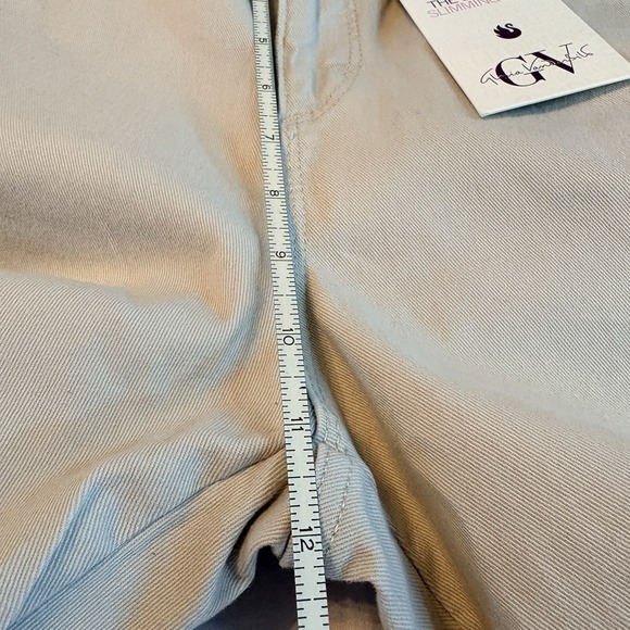 Gloria Vanderbilt Amanda Slimming Jean Stonewood Beige Stretch 12S NWT - Picture 11 of 13